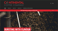 Desktop Screenshot of continentalcoffee.co.uk